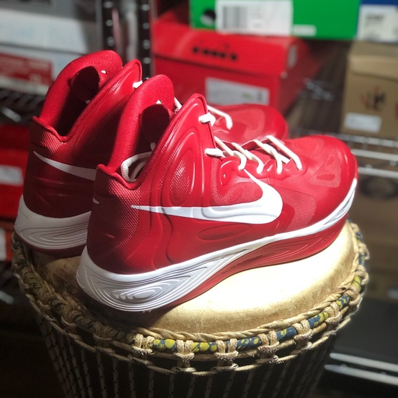 Men's Nike Hyperfuse Basket 525019-600 Red Sz 11.5 - Picture 7 of 12